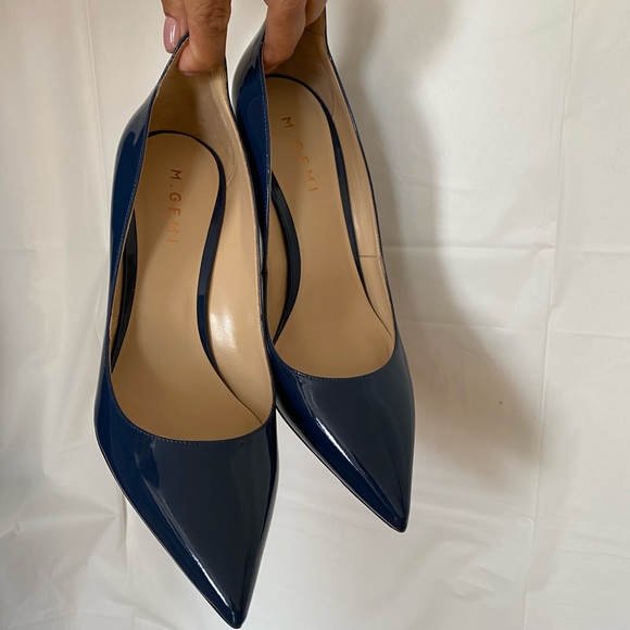 M.Gemi heels. Dark blue color. Size 40. - Picture 3 of 7